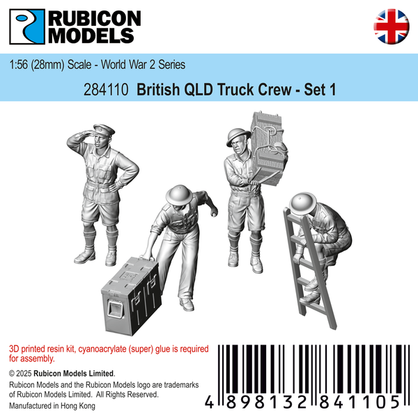 284110 - British QLD Truck Crew Set 1