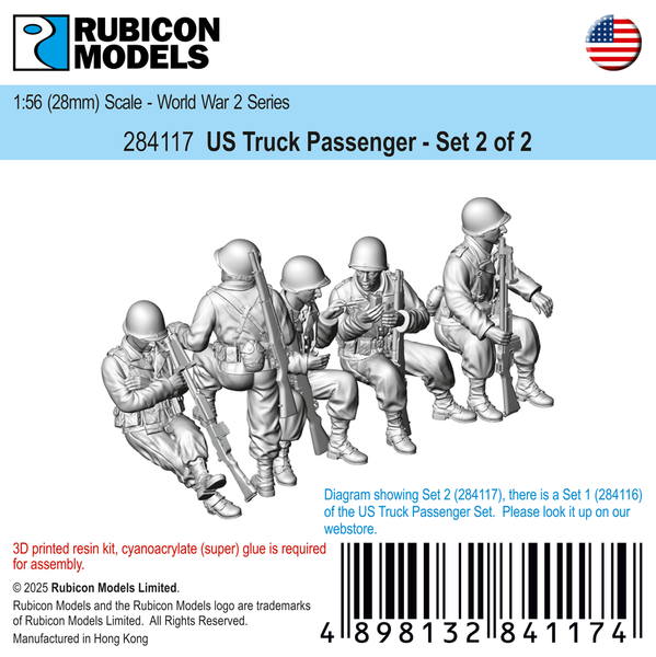 284117 - US Infantry - Seating (Set 2)