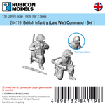 284119 -British Infantry(Late War )command - Set 1