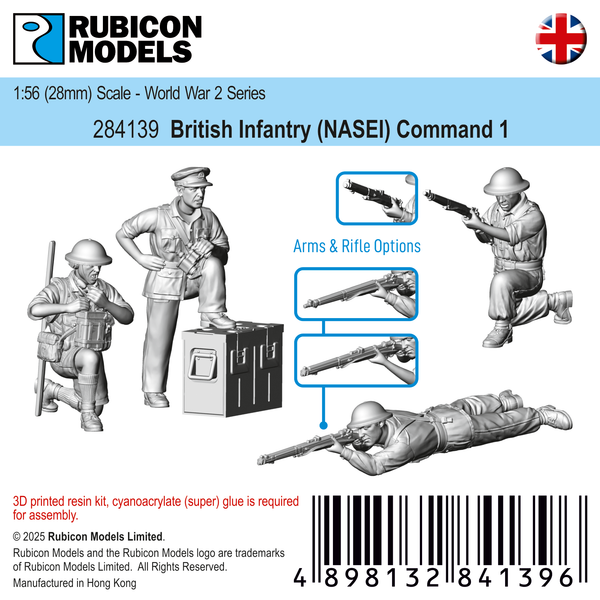 284139 -British Infantry (NASEI) Commander 1