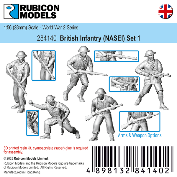284140 -British Infantry (NASEI) Set 1