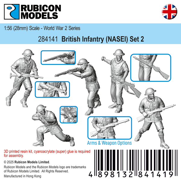 284141 -British Infantry (NASEI) Set 2
