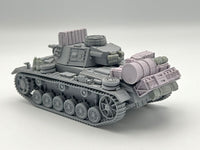 282RG014 - Panzer III Ausf N DAK Stowage Kit - Resin