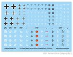 130011 - German African Campaign Set 1 Decal Sheet