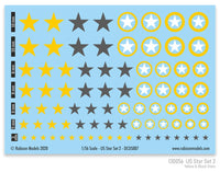 130056 - US Star Set 2 (Yellow & Dark Grey US Star)