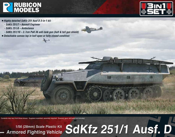 280019 - SdKfz 251D 3-in-1 Set 1