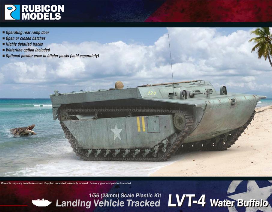 280068 - LVT-4 Water Buffalo – Rubicon Models Asia Pacific