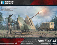 280074 - 3.7cm Flak43 with SdAh 58 Trailer & Crew