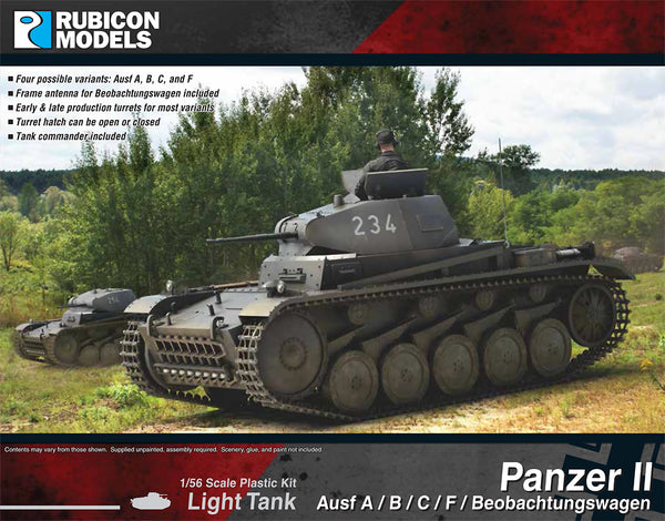 280112 - Panzer II Ausf A / B / C / F / Beobachtungswagen