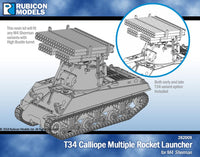 282009 - T34 Calliope Tank Mounted MRL for M4 Sherman