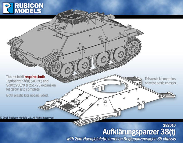 282010 - Aufklarungspanzer 38(t) Bergepanzerwagen 38 chassis