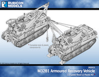 282023 - M32B1 Armoured Recovery Vehicle - Resin + Plastic