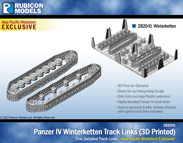 Complete Kit - Panzer IV Ausf D/E with Winterketten Track Links