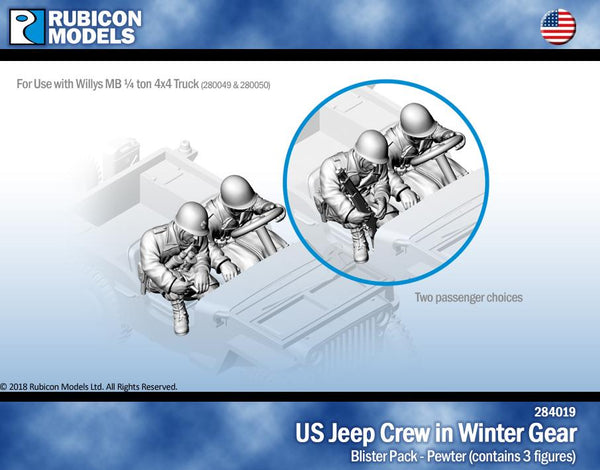 284019 - US Jeep Crew in Winter Gear - Pewter