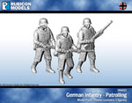 284022 - German Infantry - Patrolling - Pewter