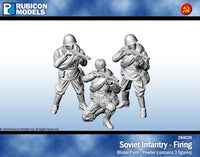 284026 - Soviet Infantry - Firing - Pewter