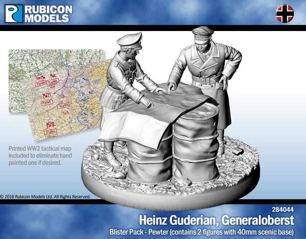 284044 - Heinz Guderian, Generaloberst (Colonel General) - Pewter
