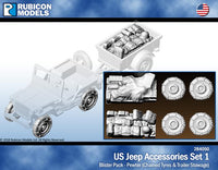 284050 - US Jeep Accessories Set 1 - Pewter