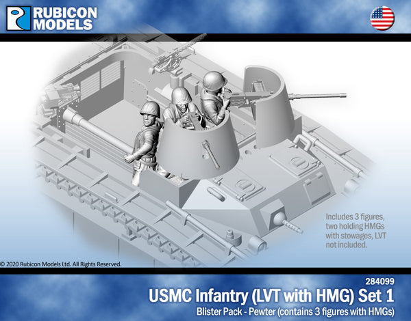 284099 - -USMC Infantry - LVT with HMG Set 1 German Medical Personnel Set 1