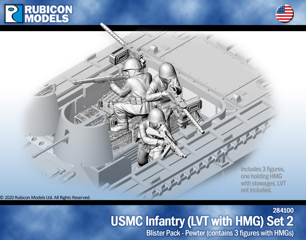 284100 - USMC Infantry - LVT with HMG Set 2