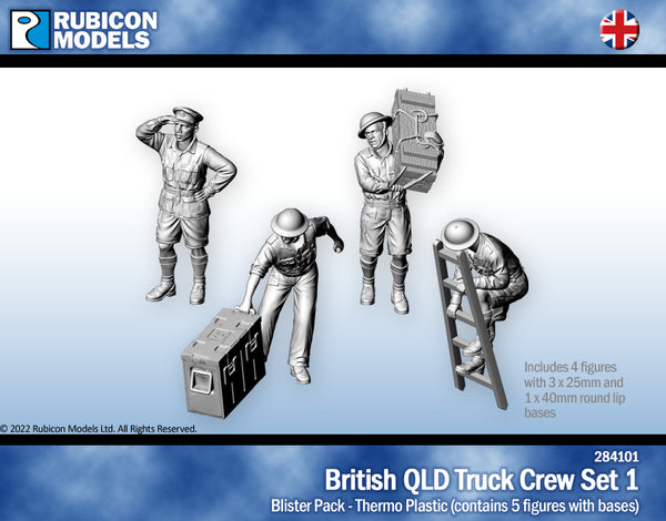 284101 - British QLD Truck Crew Set 1