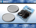 810004 - 32mm Round Base - 1 Pack of 20 Bases
