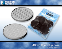 810005 - 40mm Round Bases - 1 Pack of 10 Bases