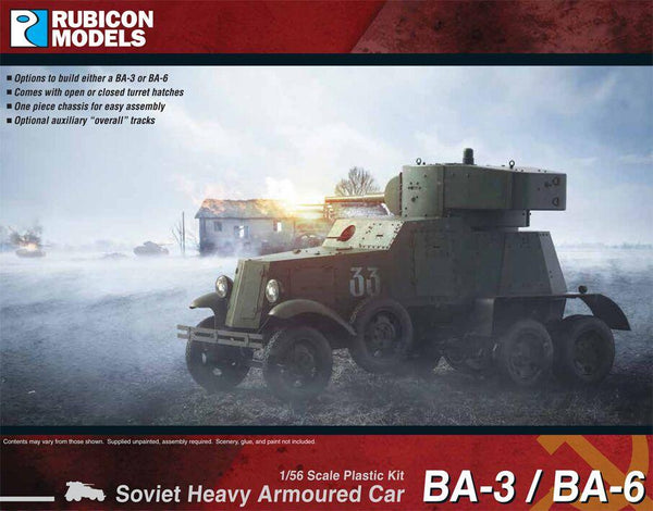 280084 - BA-3 / BA-6 Heavy Armoured Car